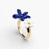 Anillo FacetoFace flores de jazmín