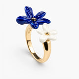 FacetoFace jasmine flower ring