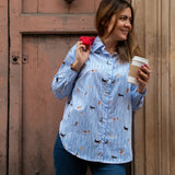 Oversized striped shirt - Like Cats &amp; Dogs