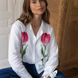 Chemise Tulipes - Viens, on sème