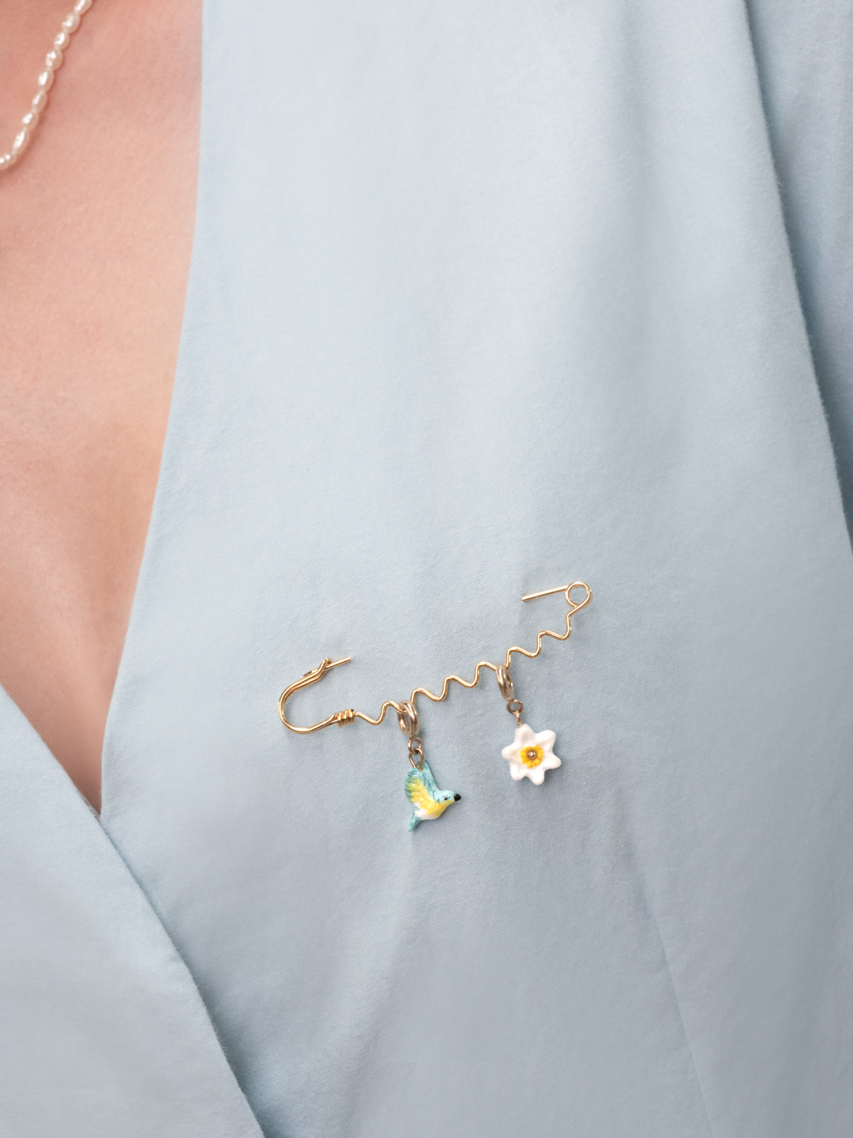 Mix and Match Charm Brooch