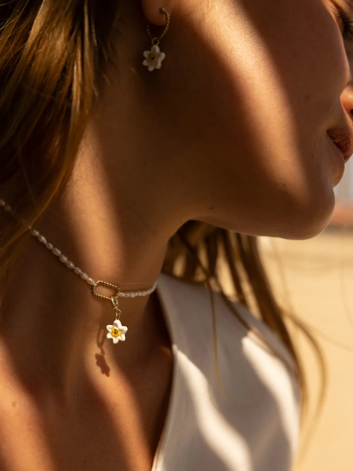 Daffodil Flower Charm