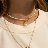 Collier Oiseaux Amoureux – Paruline Bleues