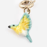Blue Warbler Charms