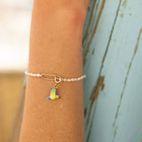 Blue Warbler Charms