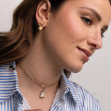 Bengal Cat Head and Bow Dangle Earrings