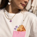 T-shirt Olga - chocolatine