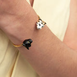 FaceToFace bracelet in black panther and leopard