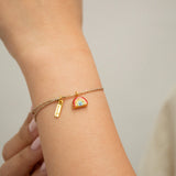 Bracelet arc-en-ciel - Lucky you