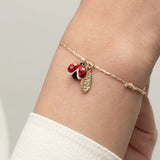 Ladybug bracelet - Lucky you