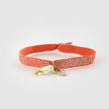 White Parakeet Twistband Bracelet