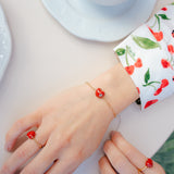 Heart Bracelet - Cherie Cherry