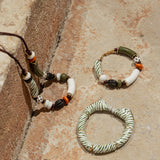 Collier en perles ethnique
