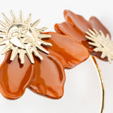 Maxi FaceToface terracotta sun bracelet