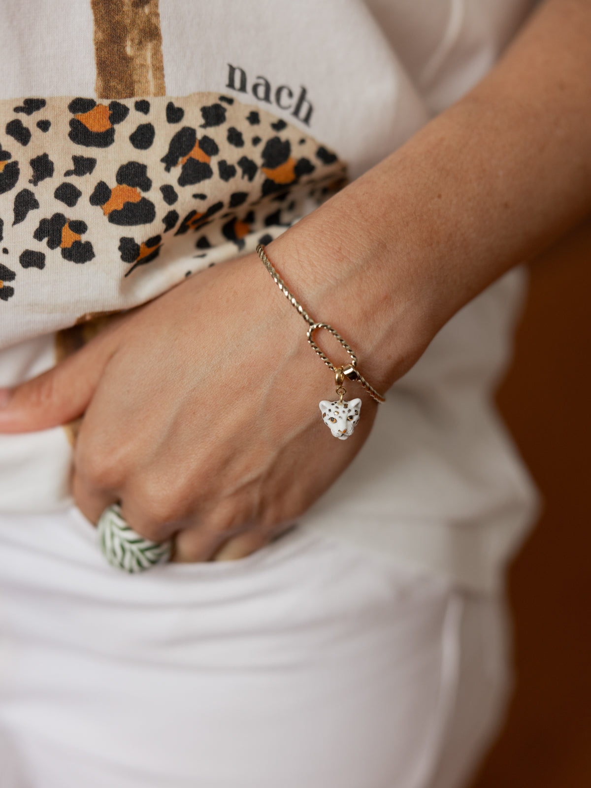 Bracelet jonc torsadé personnalisable - Mix and Match