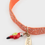 Bracelet twistband perroquet ara