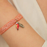 Bracelet twistband perroquet ara