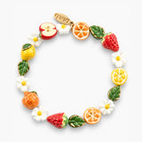 Bracelet perles de fruits