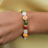 Bracelet perles de fruits