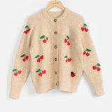 Beige knitted vest - Chérie Cherry