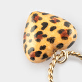 Mini créole cœur léopard - Vendue à l'unité