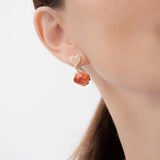 Puces d'oreilles coeur et chocolatine
