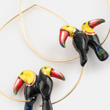 Moyennes créoles couple de toucans