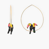 Moyennes créoles couple de toucans