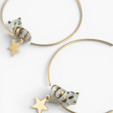 Estrellas y mapaches creole mediano