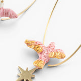 Crecientes criollas paloma rosa y estrella