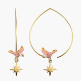Crecientes criollas paloma rosa y estrella