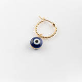 Mini créole oeil bleu - Vendue à l'unité - Lucky you