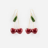 Cherry dangle earrings - Chérie Cherry 