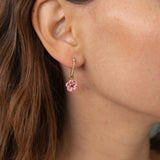 Mini pink flower creole