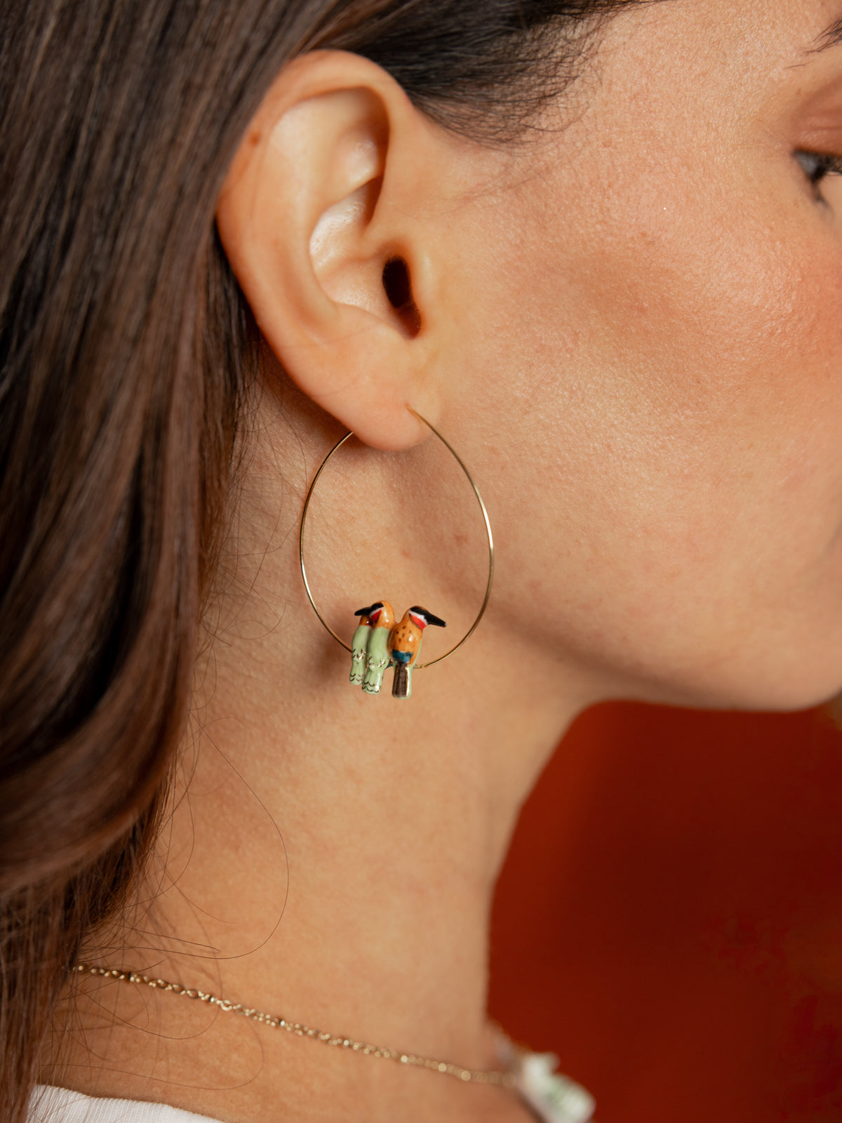 Small Creole trio African bee-eaters