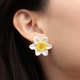 Stud earrings - Daffodil