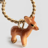 Mini doe hoop earrings - Sold individually