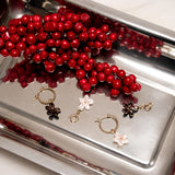 Charms fleur d'Erine blanche