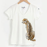 Victor T-shirt - sitting cheetah