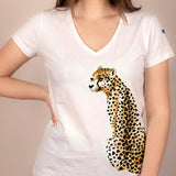 Victor T-shirt - sitting cheetah
