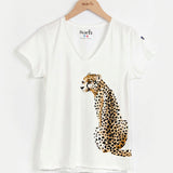 Victor T-shirt - sitting cheetah
