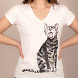 T-shirt Victor - chat