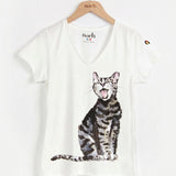 Camiseta Víctor - gato