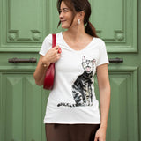T-shirt Victor - chat