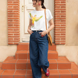 T-shirt Tomy - perruche jaune