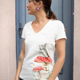 T-shirt Victor - Lapin et champignons