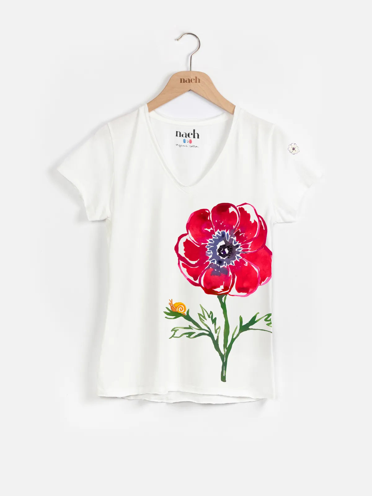 T-shirt Victor - Anémone