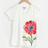 T-shirt Victor - Anémone