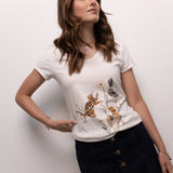 Victor T-shirt - Cats in the grass - Like Cat and Dog