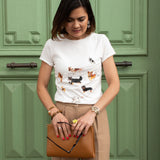 T-shirt Olga - Promenade de chiens